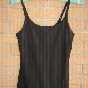 Flexees Ladies Black Top Size Medium